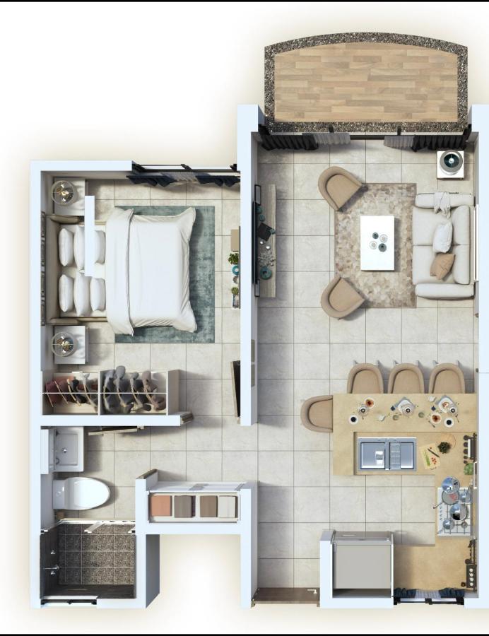 Ambar By Hausing - Pet Friendly Apartment มาซาตลัน ภายนอก รูปภาพ